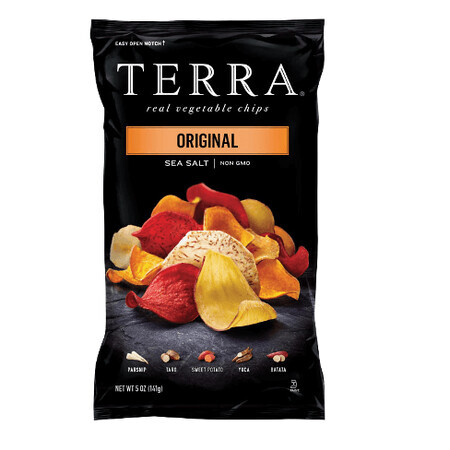 Originele zeezoutchips, 110 g, Terra