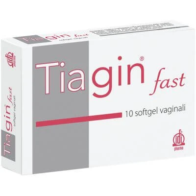 Tiagin fast 10 vaginale softgel capsules