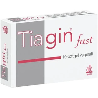 Tiagin fast 10 capsule vaginale softgel