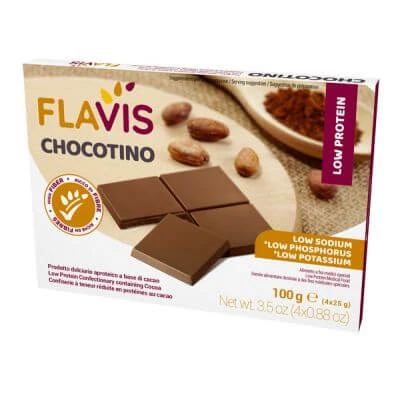 Flavis chocotino 4 porties van 25 g