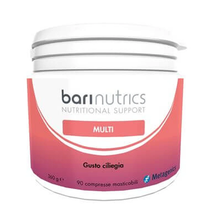 Barinutrics multi cherry 90 comprimés