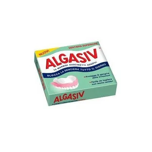 Bovenste prothese kleefstof Algasiv 15 stuks