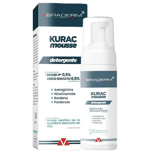 Kurac gezichtsreinigingsmousse 100 ml braderm