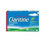 Claritin 10 mg, 10 comprimés, Bayer