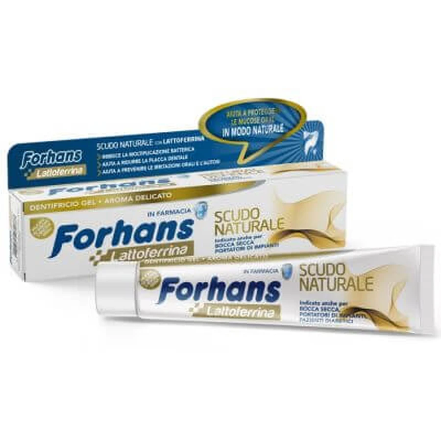 Forhans Scudo Naturale Dentifricio 75 ml