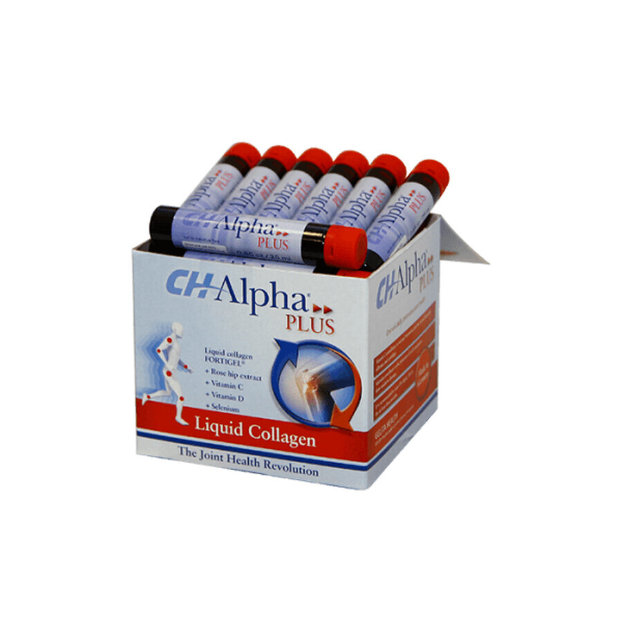 Flüssiges Kollagen Ch Alpha Plus, 30 Trinkfläschchen, Gelita Health