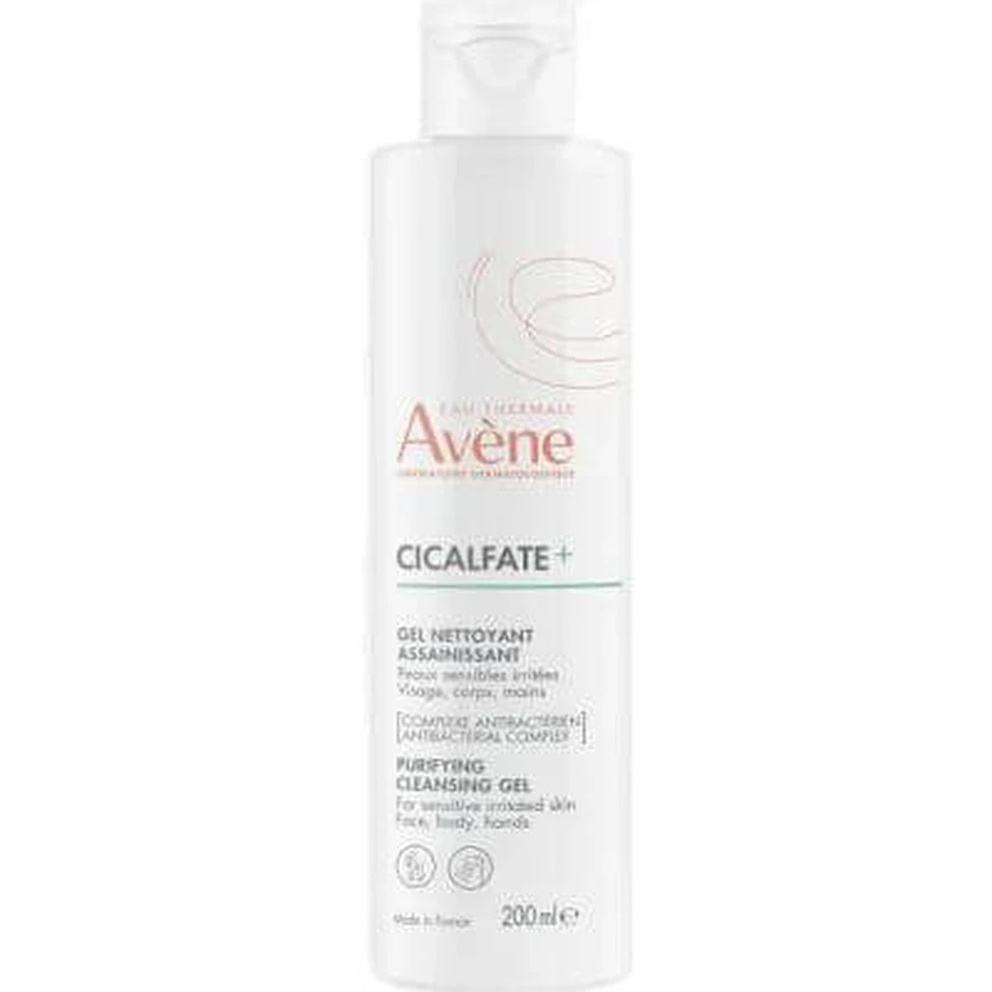Avene cicalfate+ gel limpiador 200 ml