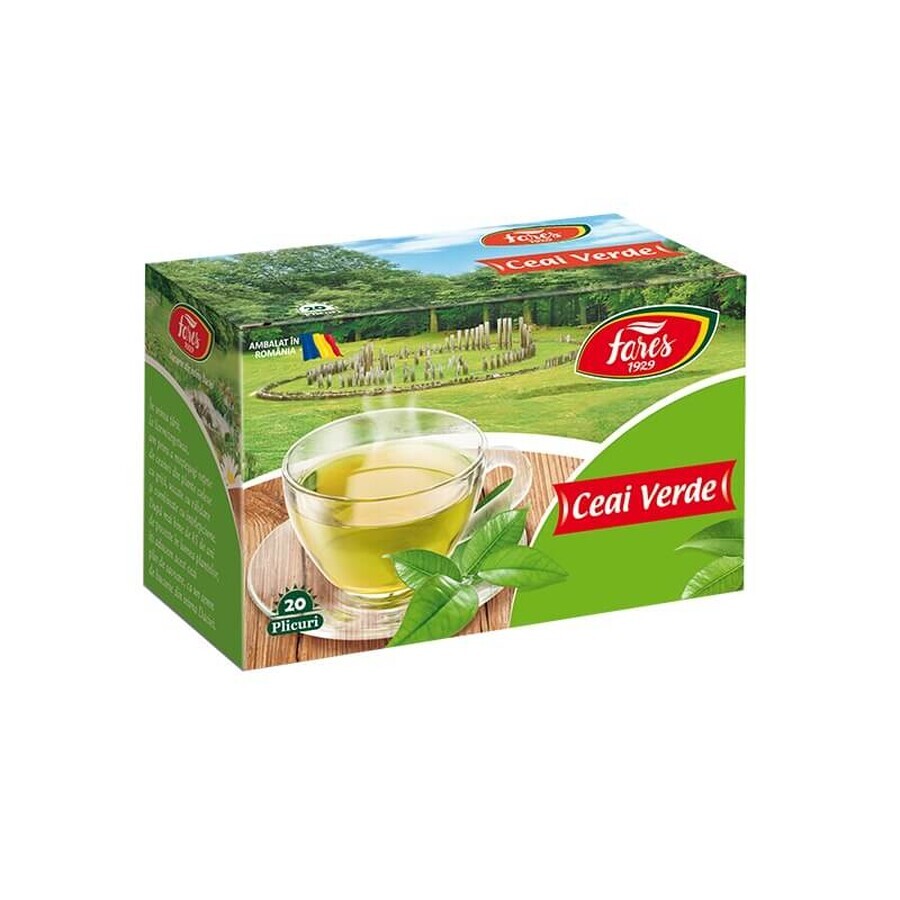 Grüner Tee, 20 Portionsbeutel, Fares