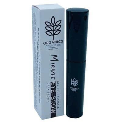Organics cosmetics miracle wenkbrauw donkerbruin 5 ml