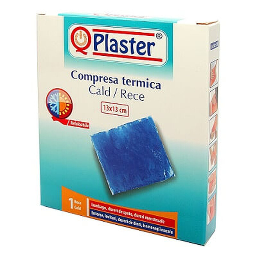 Impacco caldo e freddo 13x13 cm, 1 pezzo, QPlaster