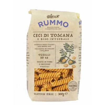 Rummo fusilli n 48 Toscaanse kikkererwten en zilvervliesrijst 300 g