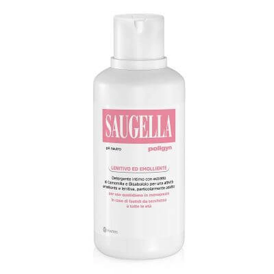 Saugella polygyn ph neutro lenitivo ed emolliente per la pulizia intima 500 ml