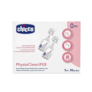 Physioclean hypertone zoutoplossing 20 stuks van 5 ml