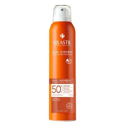 Rilastil zonnesysteem trasparent spray spf50+ 200 ml