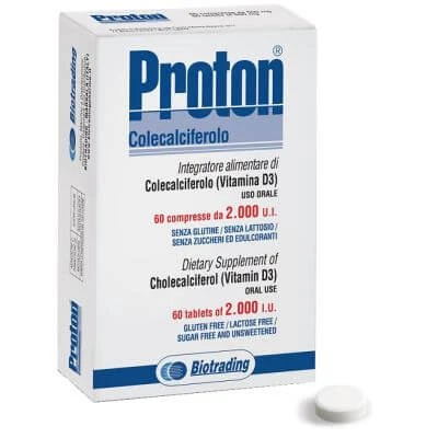 Proton 60 tabletten 2000 ui