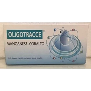 Oligotraces manganeso cobalto 20 viales 2 ml