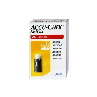 Accu-chek fastclix lancet 24 stuks