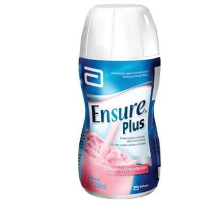 Ensure plus aardbei 4 flessen 200 ml