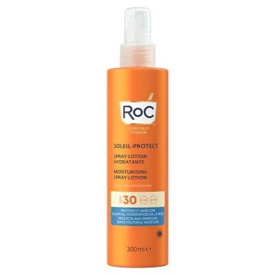 Roc sun body spray lotion spf 30 hydraterend 200 ml