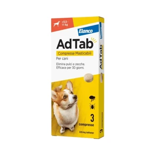 Adtab*3cpr 225mg honden 5,5-11kg