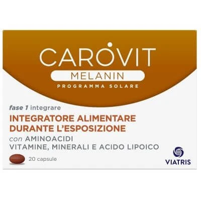 Carovit melanine zonprogramma 20 capsules