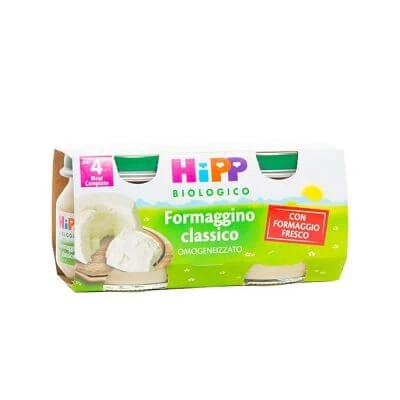 Hipp bio gehomogeniseerde kaas classic 2x80 g