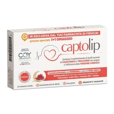 Captolip nieuwe formulering 24 filmomhulde tabletten