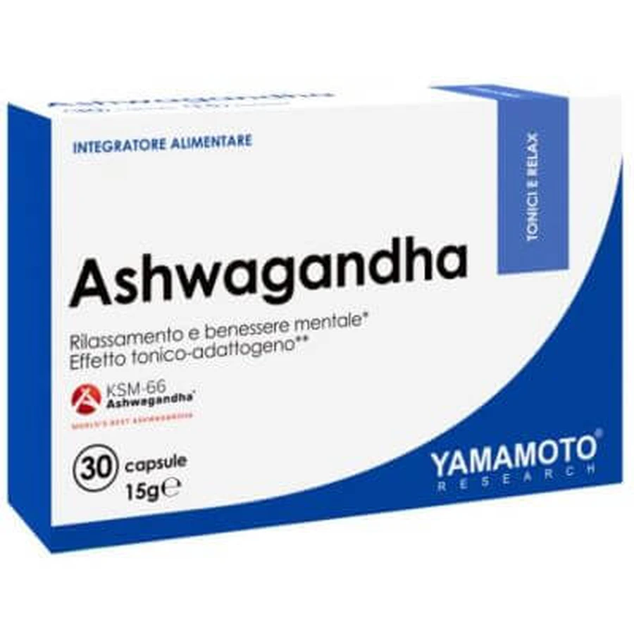 Yamamoto Research ashwagandha 30 cápsulas