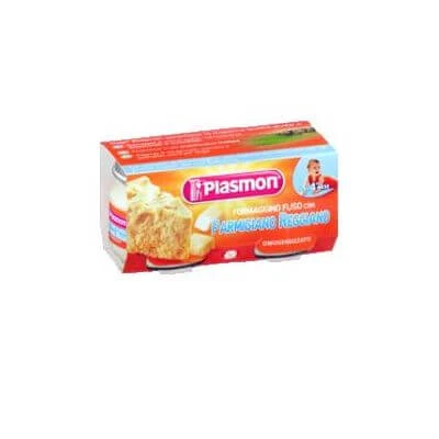 Plasmon gehomogeniseerde Parmezaanse kaas 80 g x 2 stuks