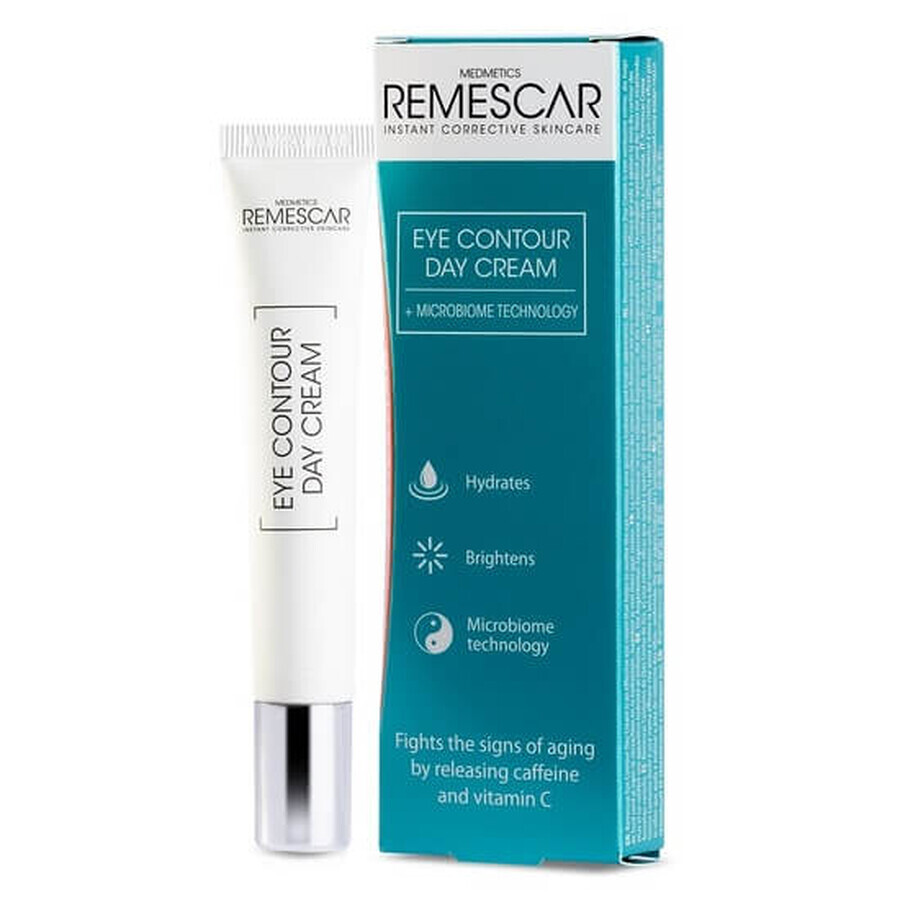 Crema de día contorno de ojos, 15 ml, Remescar