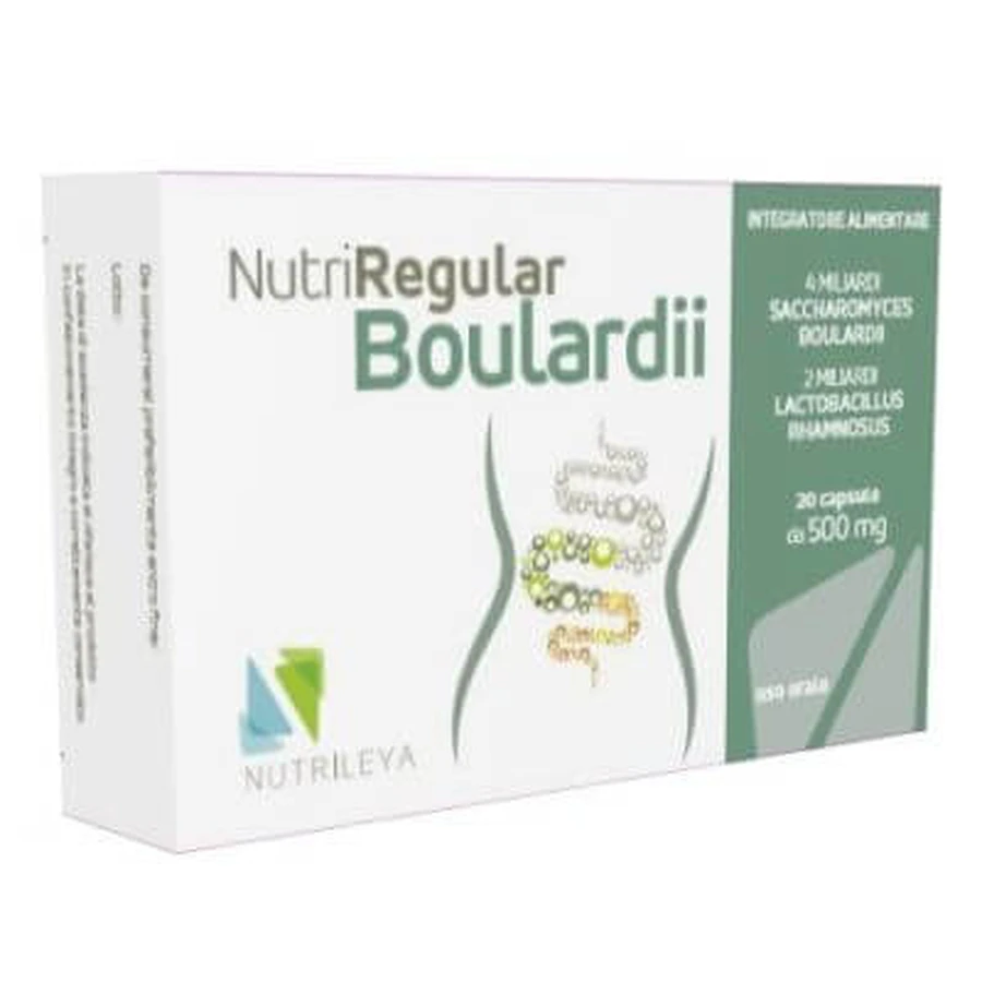 Nutriregular boulardii 20 capsules
