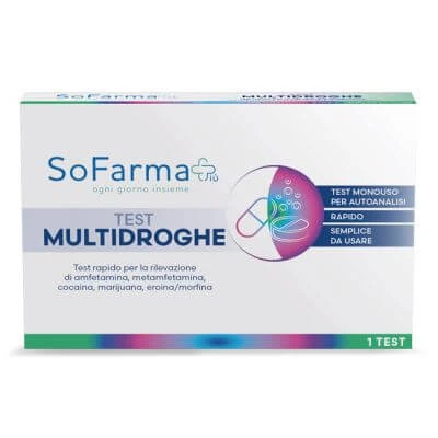 Snelle zelfdiagnostische multidrug-test sofarmapiu'