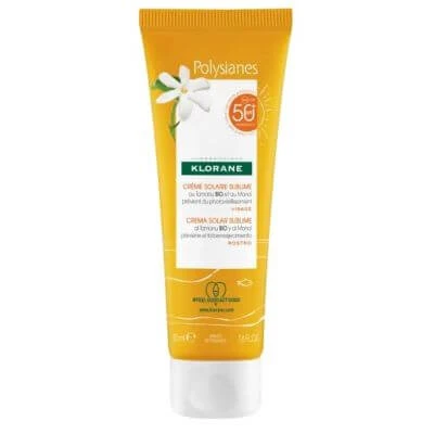 Les polysianes gezichtscrème tamanu bio&monoi spf50+ 50 ml