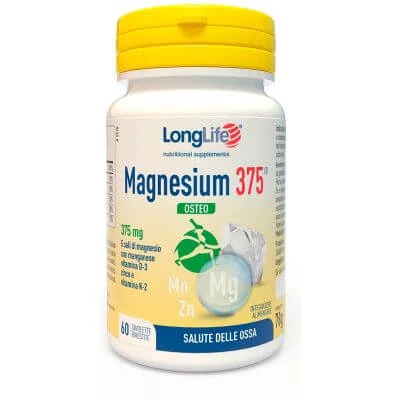 Longlife magnesium 375 osteo 60 tabletten