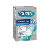 Polident total action 66 comprimidos para la limpieza diaria de dentaduras postizas