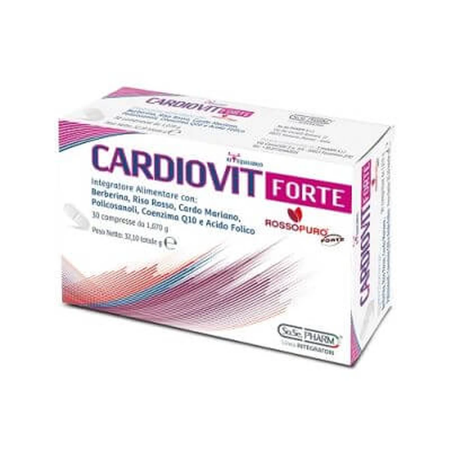 Cardiovit forte 30 comprimidos