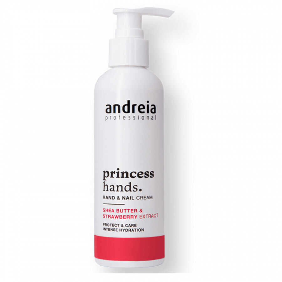 Princess Hands Feuchtigkeitsspendende Handcreme, 200 ml, Andreia