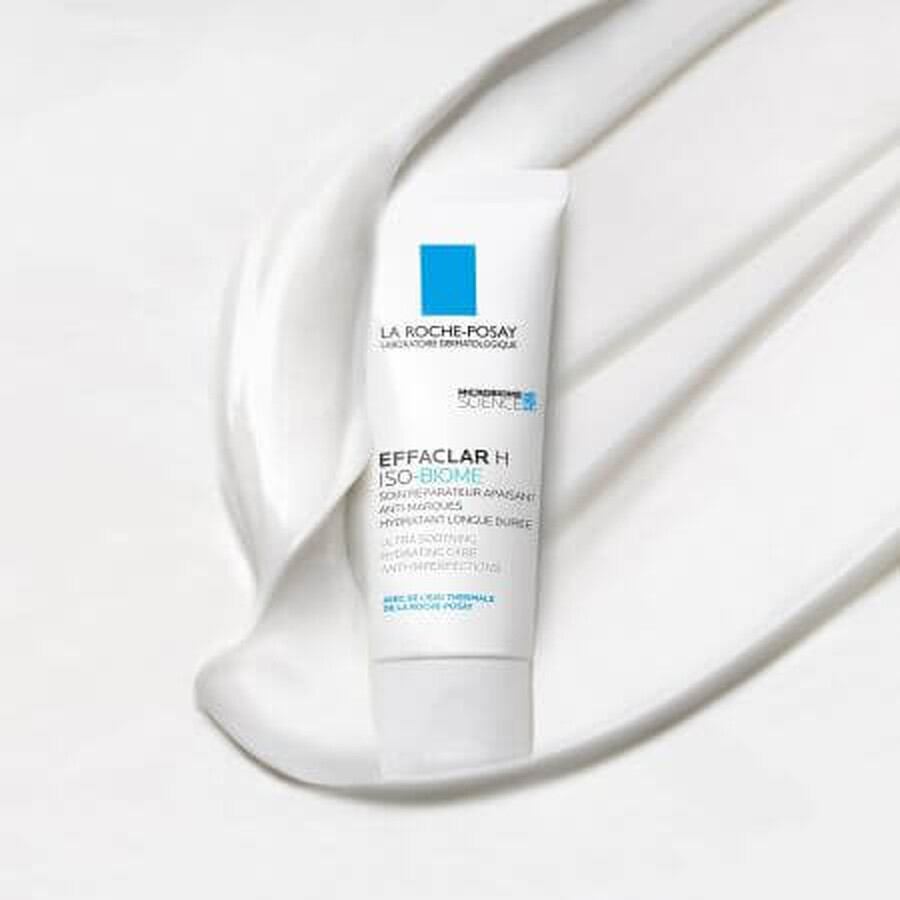 La Roche-Posay Effaclar H Iso-Biome crema hidratante y calmante para pieles grasas y frágiles, 40ml