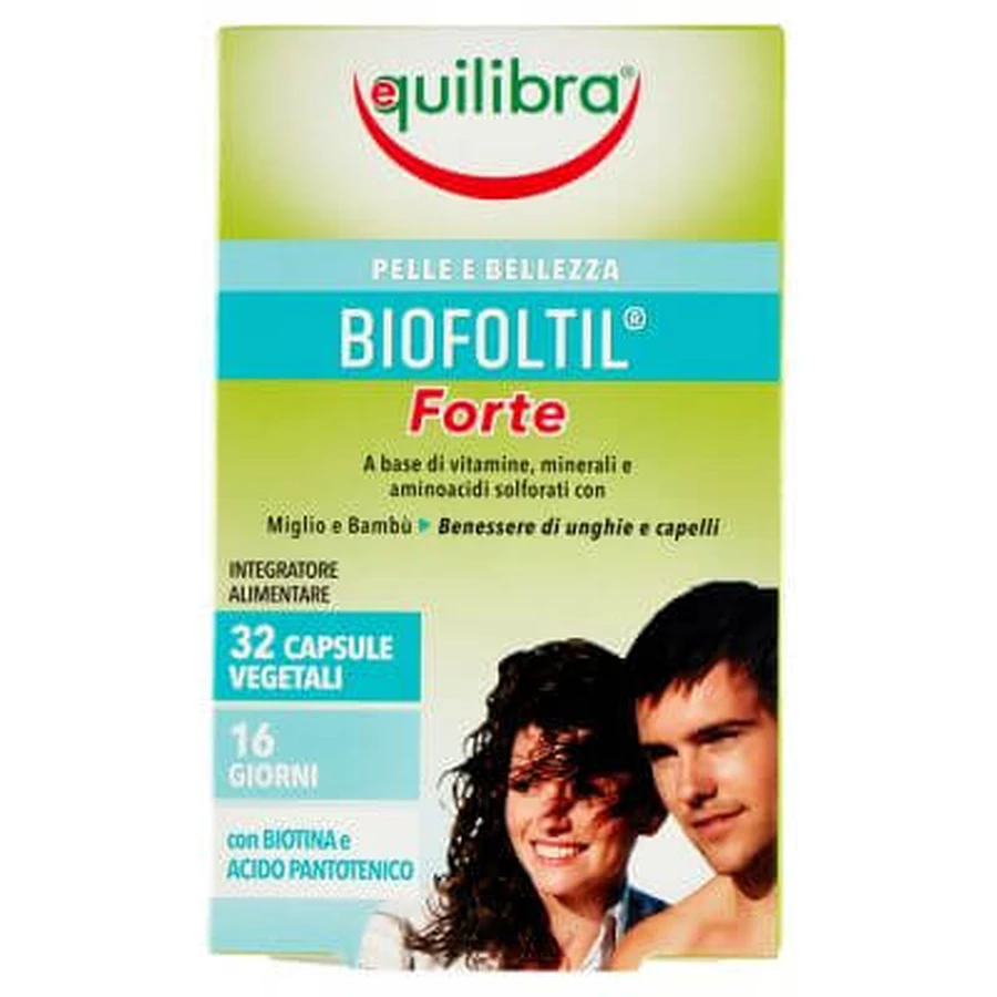Biofoltil forte 32 perlas vegetales