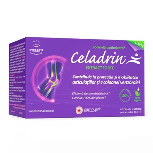 Celadrin Extract Forte 500 mg, 60 capsules