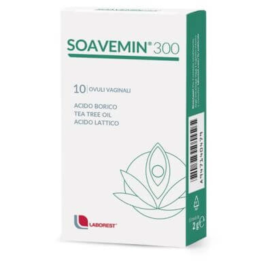 Soavemin 300 óvulos 10 unidades