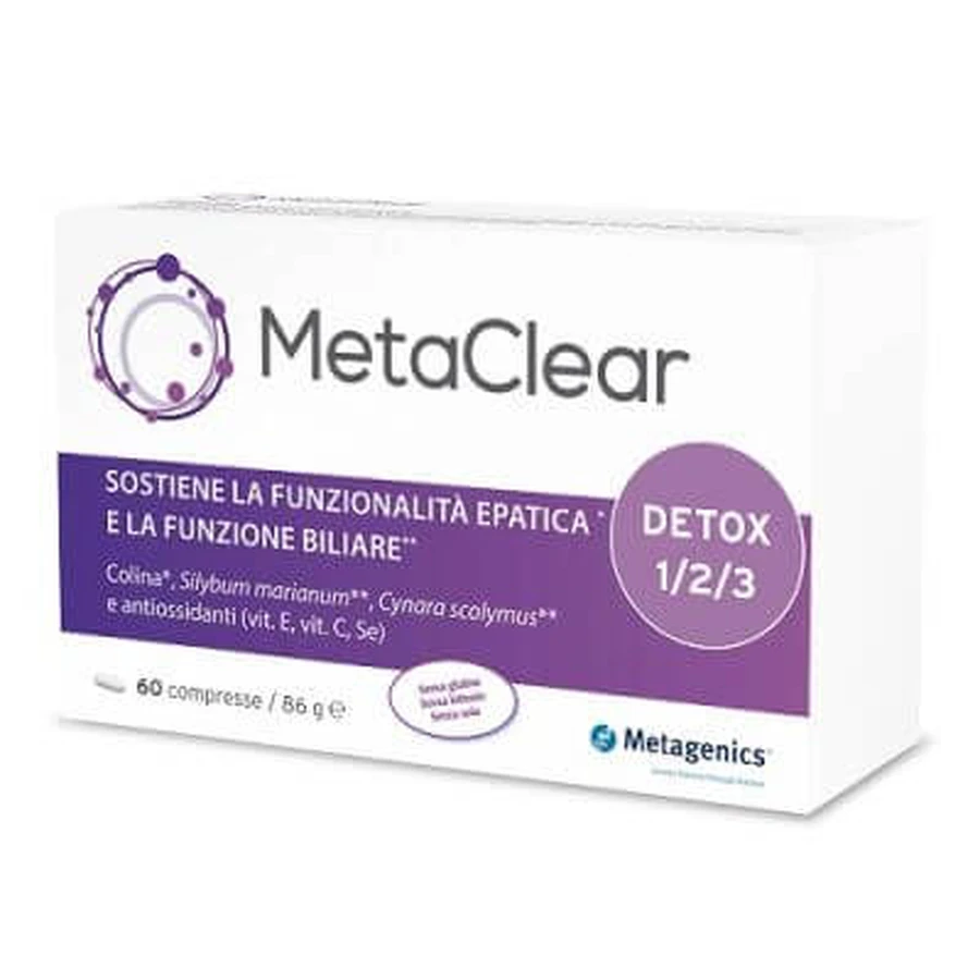 Metaclear 60 tabletten