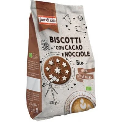 Cacao hazelnootkoekjes 350 g