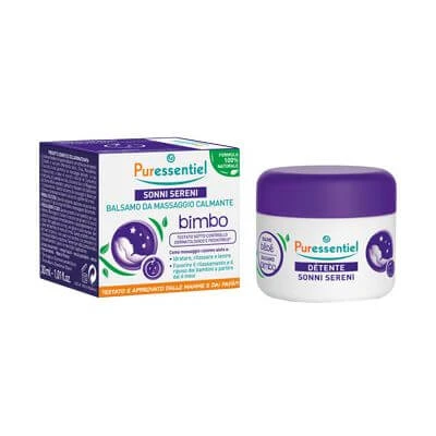 Puressentiel massagebalsem voor baby's borst om hun slaap te kalmeren 30 ml