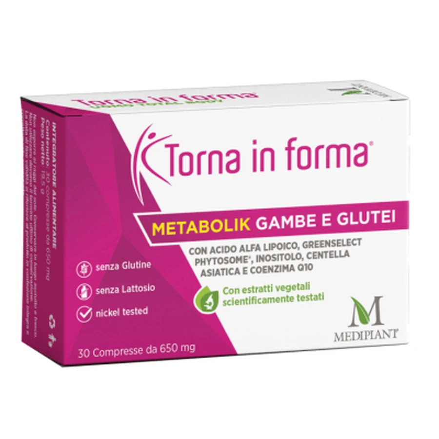 Get fit metabolik benen en billen 30 capsules