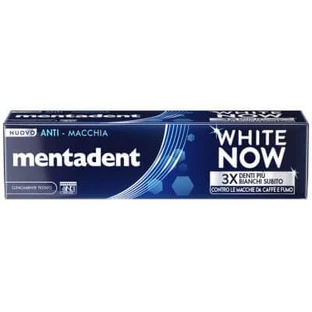 Mentadent white now anti-stain toothpaste 75 ml