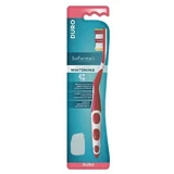 White toothbrush with hard bristles sofarmapiu'