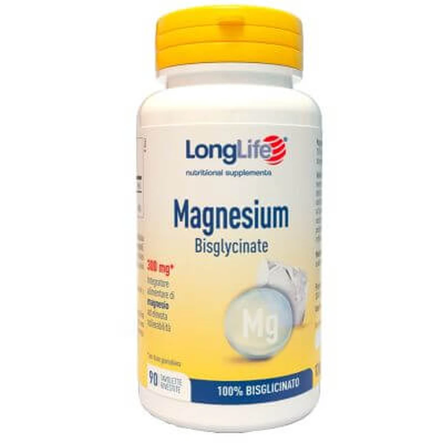 Longlife bisglicynian magnezu 90 tabletek: ceny i cechy