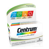 Centrum A to Zinc, 30 tablets, Gsk