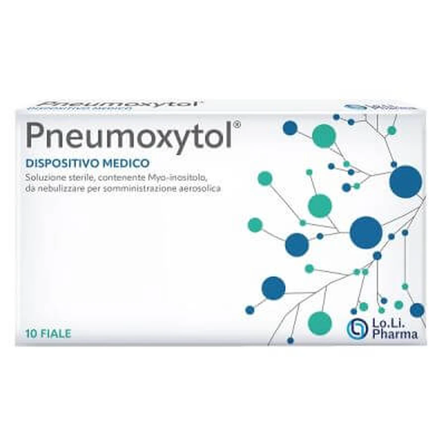Pneumoxytol soluție sterilă de nebulizat pentru administrare în aerosoli 10 fiole 3 ml